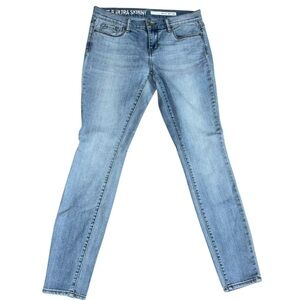DKNY Jeans Blue ultra Skinny Pants Light Wash Women's 2 Lowrise Y2K Slim Classic